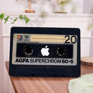 Retro Audio Cassette MacBook Case for 2025 MacBook Air 15/13 Inch M4, Laptop Cover for New Macbook Pro 13 14 15 16 In. 2024 M3 M2 M1, Ret 15