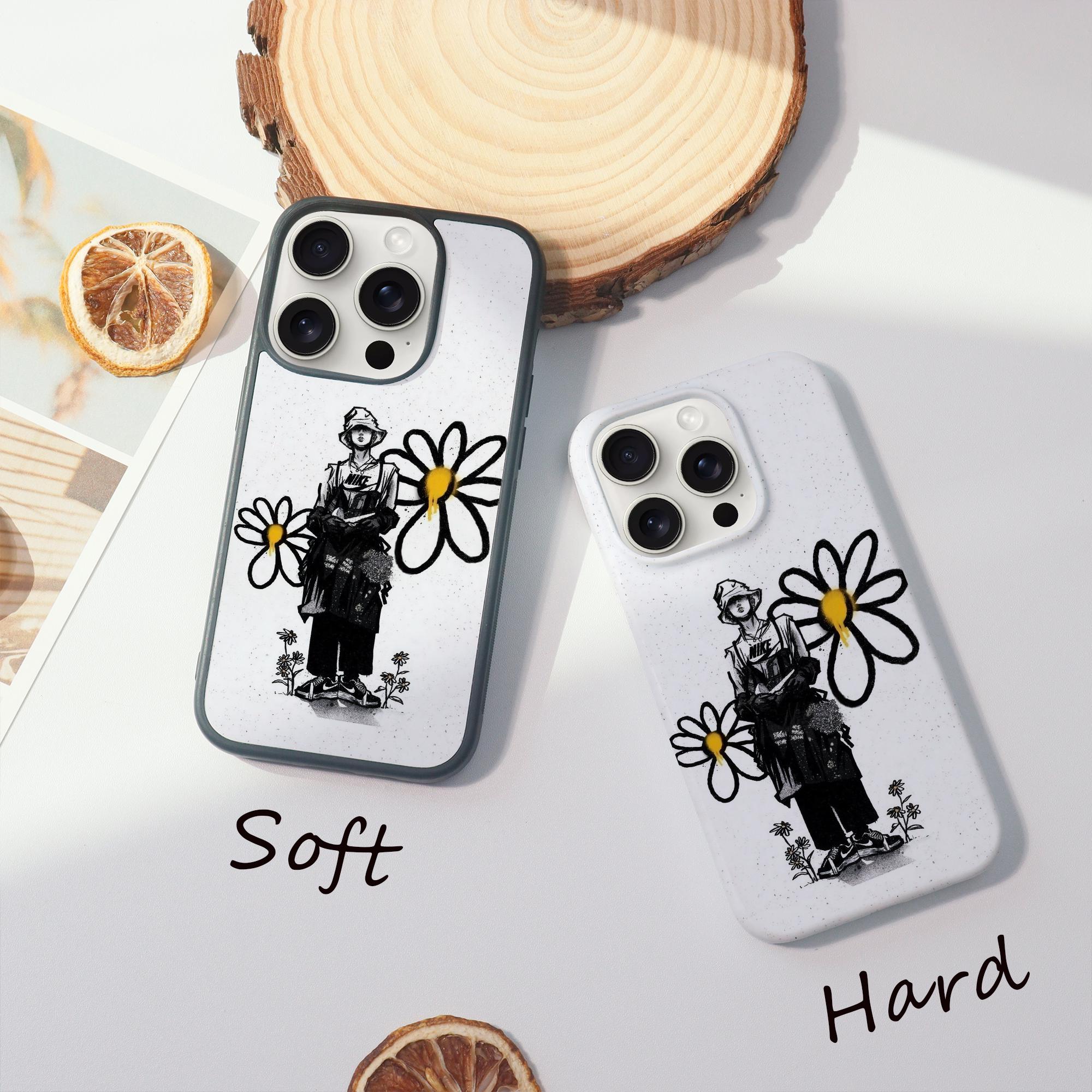 Étui Dragonne Mignon Dessin Animé Pour IPhone 15 Pro - Multicolore - Neuf
