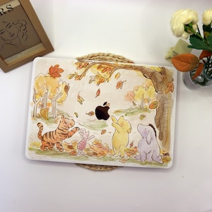 Winnie the Pooh & Friends Hardshell Laptop Case for Apple MacBook Air 15 13 11,MacBook Pro 16 14 13 inch,MacBook Pro 15,Hard Case Cover
