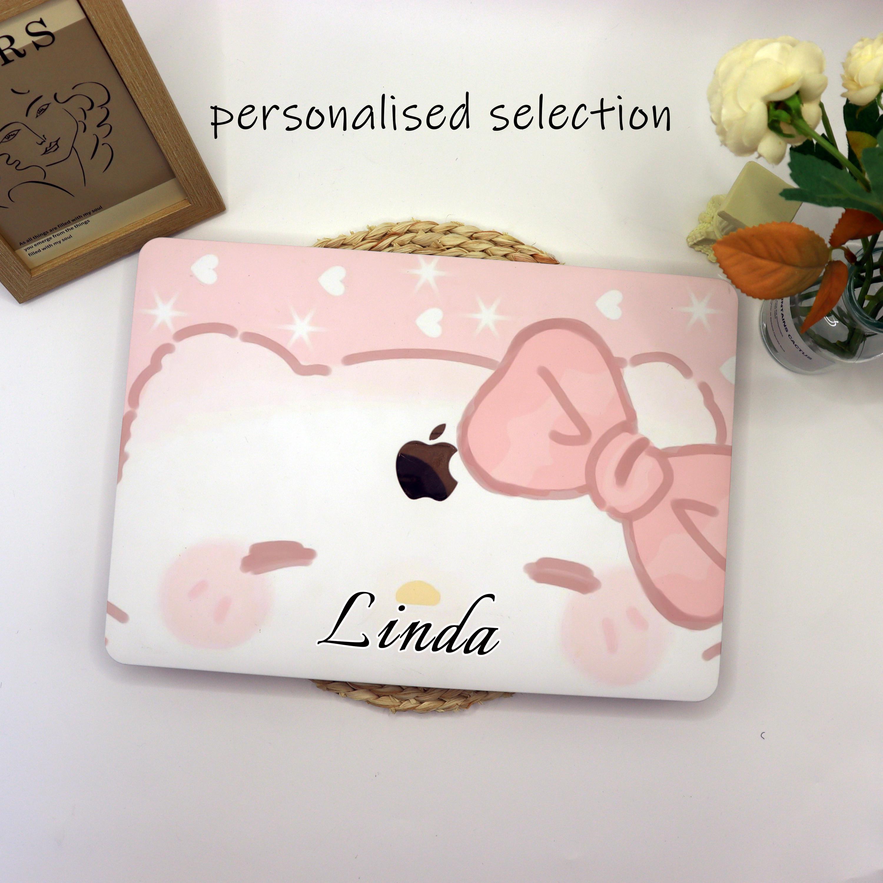 Cute Hello Kitty Hardshell Laptop Case for MacBook Pro 16 15 Air
