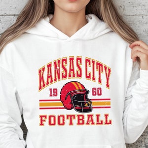 Kansas City Football Sweatshirt, Kansas City Football Gift, Football Sweatshirt, Kansas City Fan Gifts, Game Day Shirt, KC Kansas City Shirt