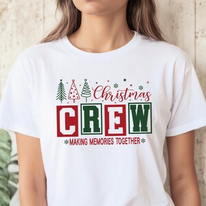 Christmas Crew 2025 Sweatshirt, Christmas Gift Sweatshirt, Family Christmas Shirt, Family Matching Christmas Sweater, Christmas Party Shirt