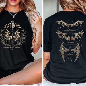 The Bat Boys Shirt, Acotar Merch Sweatshirt, The Night Court Hoodie, Acotar The Bat Boys, Roses Rhysand Cassian Azriel, Vintage Bookish Tee