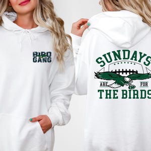 Sundays Are For The Birds Sweatshirt, Bird Gang Hoodie, Philadelphia Football Sweatshirt, Philadelphia Eagles Shirt, Philly Football Shirt