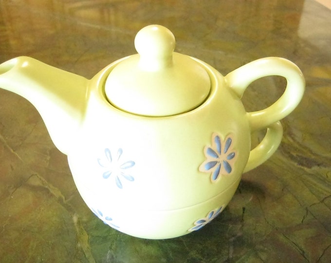 Vintage Teacup and Pot for One From Thailand Etsy