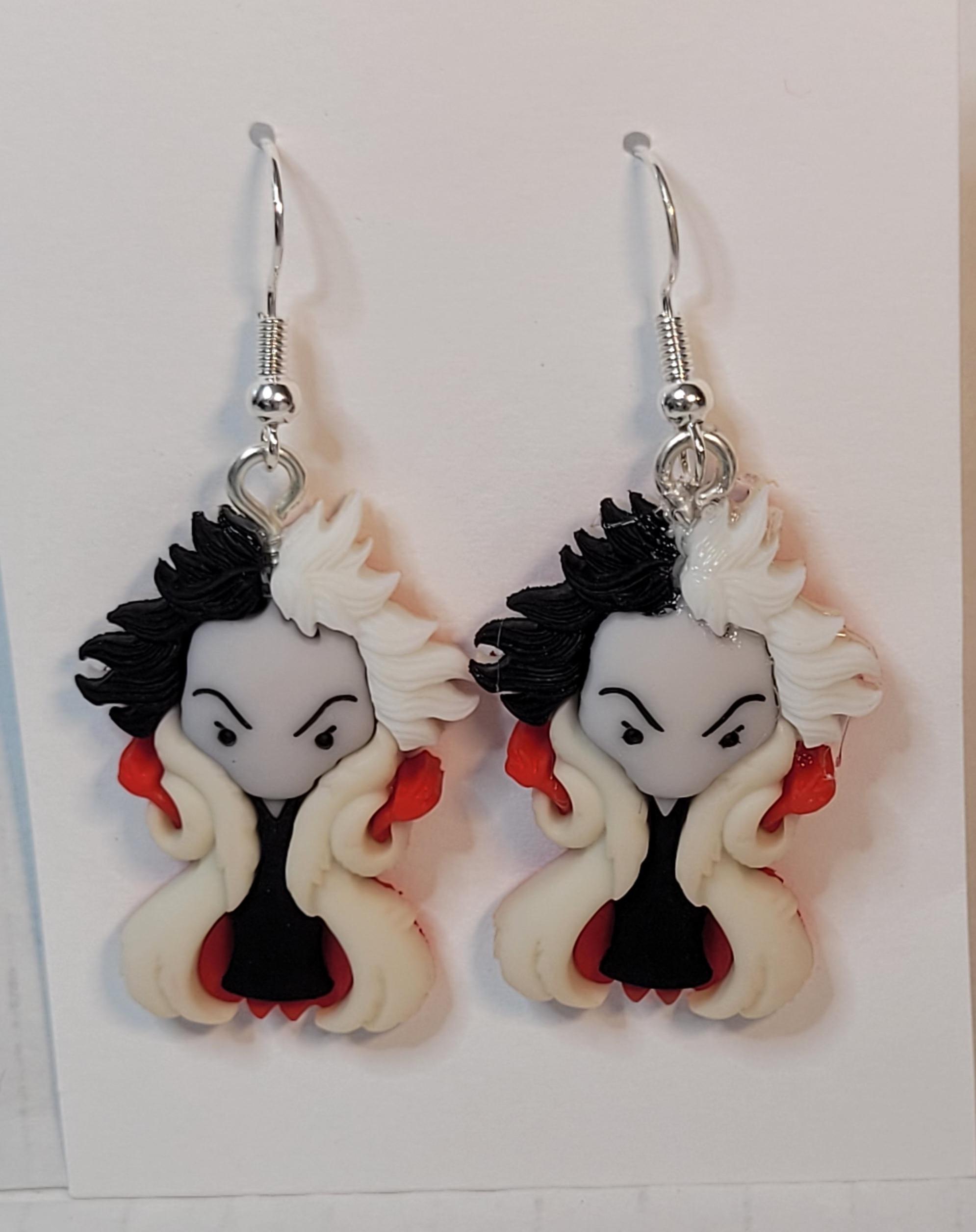 Cruella Earrings New Zealand