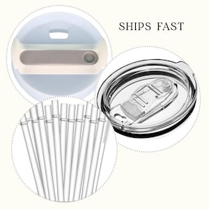Accessoires pour gobelets 40 oz et 20 oz Couvercle Paille image 1