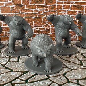Owlbear 28mm miniature for DND, Pathfinder and other tabletop games