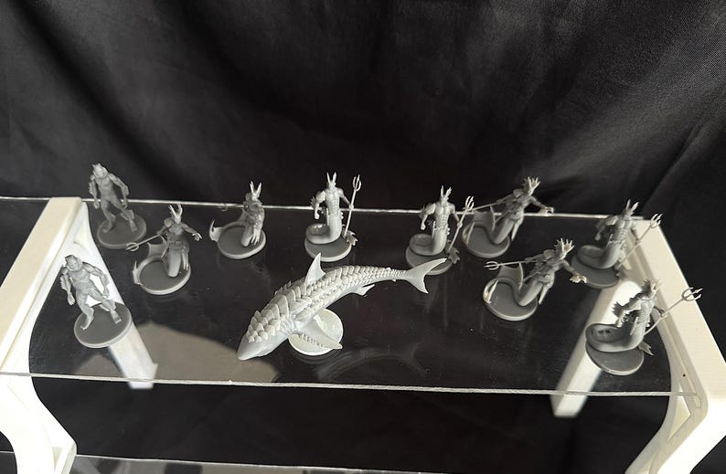 Sea Creatures 28mm Miniatures for Pirate Dnd, Pathfinder and Other ...