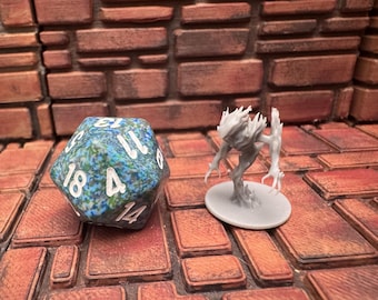 Carbón animado, miniatura de 28 mm para D&D, Pathfinder y otros juegos de mesa