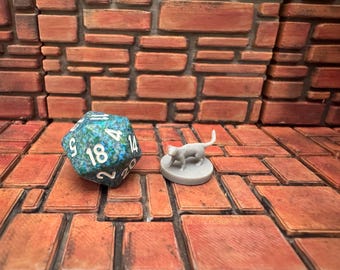 Weasel 28mm miniature for DnD, Pathfinder and other tabletop games