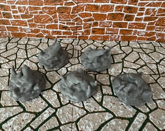 Ochre Jelly 28mm miniature for DnD, Pathfinder and other tabletop games