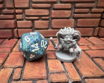 Korred Miniature, 28mm Resin Model for D&D, Pathfinder
