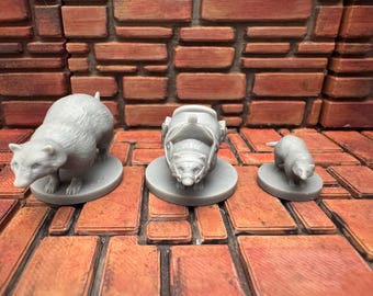 Badger, 28mm miniature for D&D, Pathfinder and other tabletop games