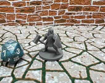 Dwarf Warriors, 28mm miniature set for DnD, Pathfinder and other tabletop games