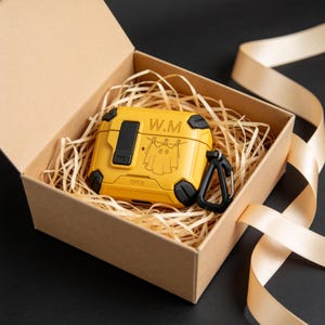 Funda personalizada para AirPods Pro con soporte para teléfono, cubierta resistente de PC y TPU