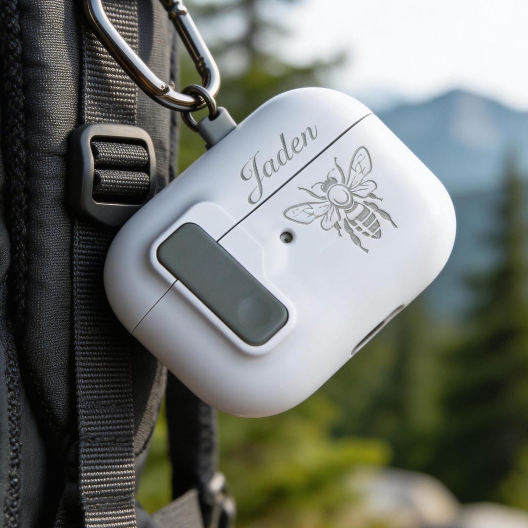 Personalized Engraved Airpods Case: Personalized TPU Protective Cover ...