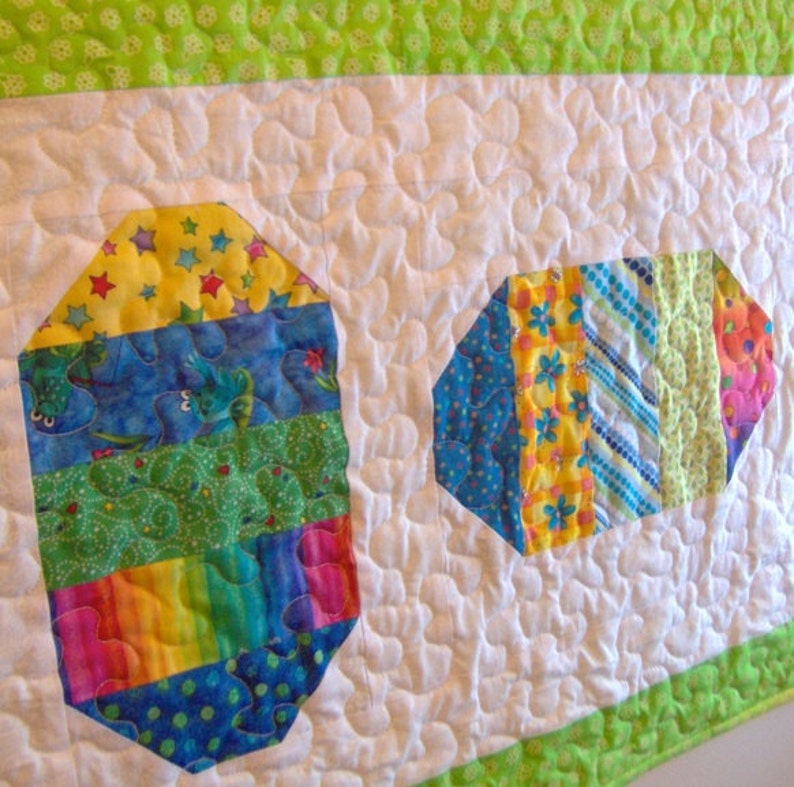 Quilted Easter Table Runner image 2
