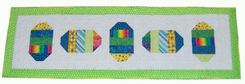 Quilted Easter Table Runner image 3