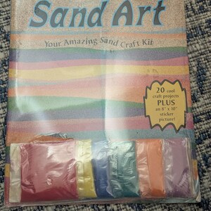 Sand Kindom Sticker Sand Sticker Art Kit - Etsy UK