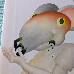 Hungry for Numbers by Etienne Delessert 1st edition counting book for children hardcover
