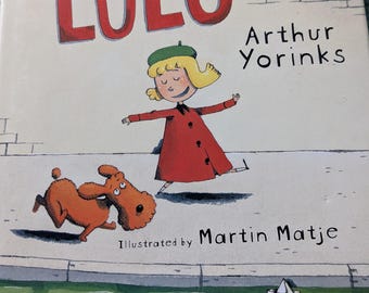 Harry and Lulu by Arthur Yorinks first edition children's book girl dog