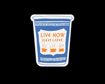 NYC Coffee Cup Sticker