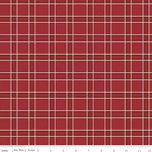 American Dream Red Plaid by Dan Mogstad for Riley Blake - C11935 - Yardage