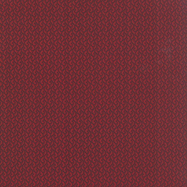 Primitive Gatherings Songbird Gatherings Red Cardinal Ivy Print 1164 13 Moda Fabric Yardage