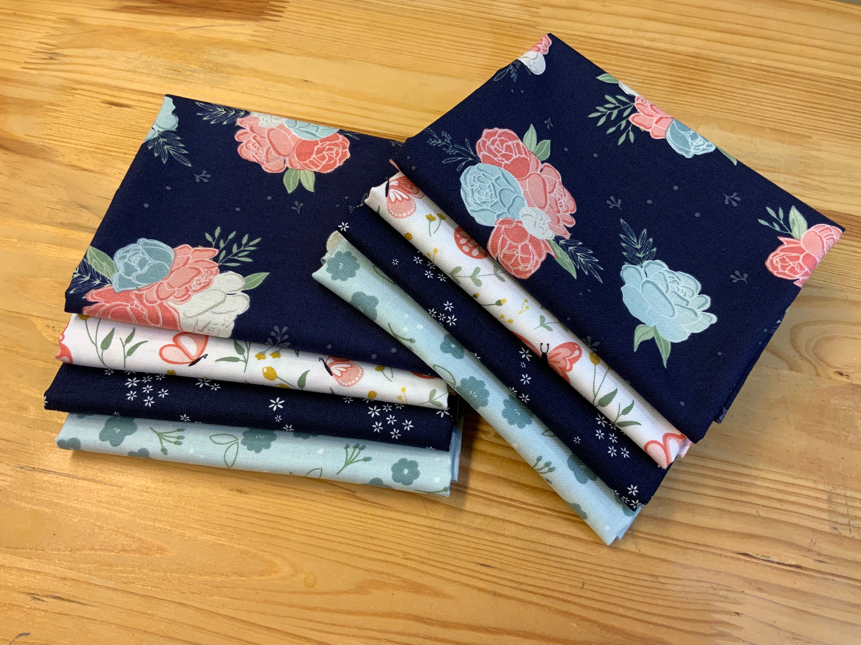 Daybreak Fat Quarter Bundle by Cotton and Joy for Riley Blake - 4 Count ...