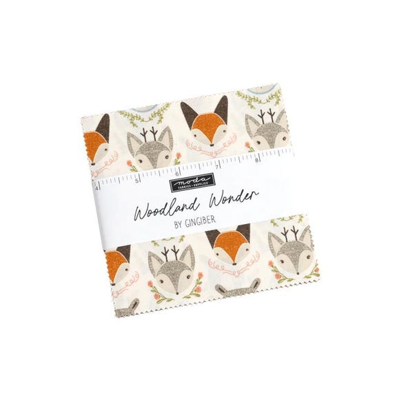 Woodland Wonder Vintage Butterfly Floral by Gingiber for