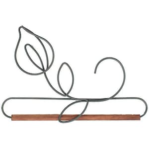8&quot; Wire Lily Holder with Dowel Quilt - Craft Holder - Hand Crafted in USA by Ackfeld Manufacturing