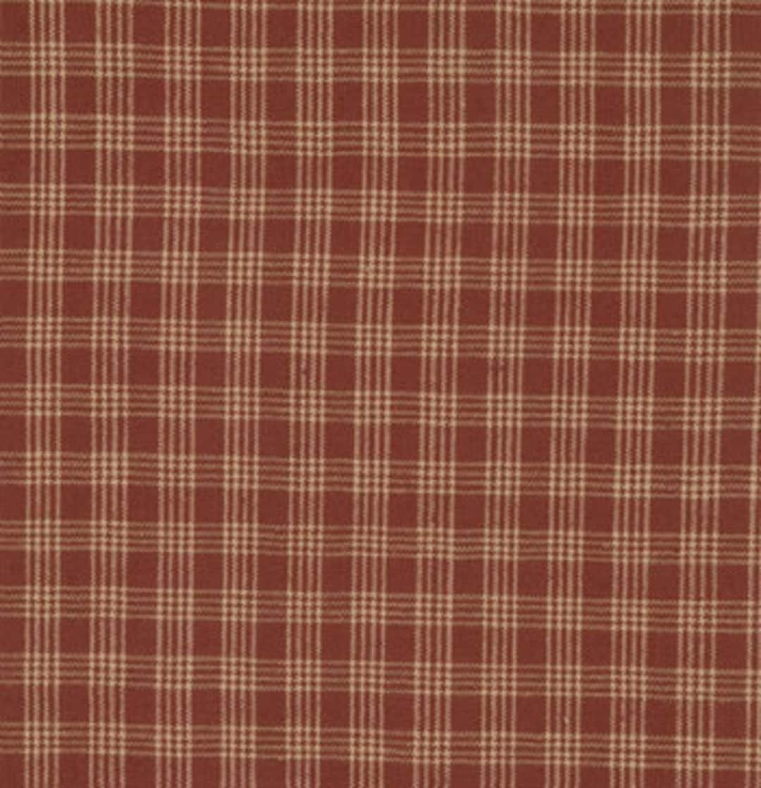 Moda Fabric Kansas Troubles Classics Red Woven Homespun 12702 15