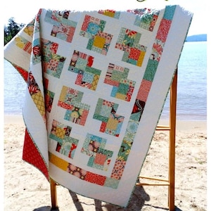 Danish Delights Layer Cake Quilt Pattern 3 Sizes Quick, Easy -  PDF INSTANT DOWNLOAD
