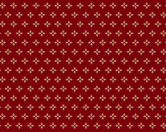 Fall Fabric-Cozy Autumn Mahogany by Rily Blake C17876 - Yardage