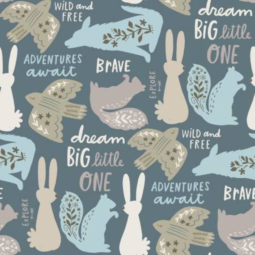 Multi -animals With Text Pack on Blue - by Springs Creative ...