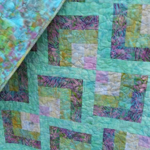 Purple Maze Easy Quilt Pattern - PDF INSTANT DOWNLOAD