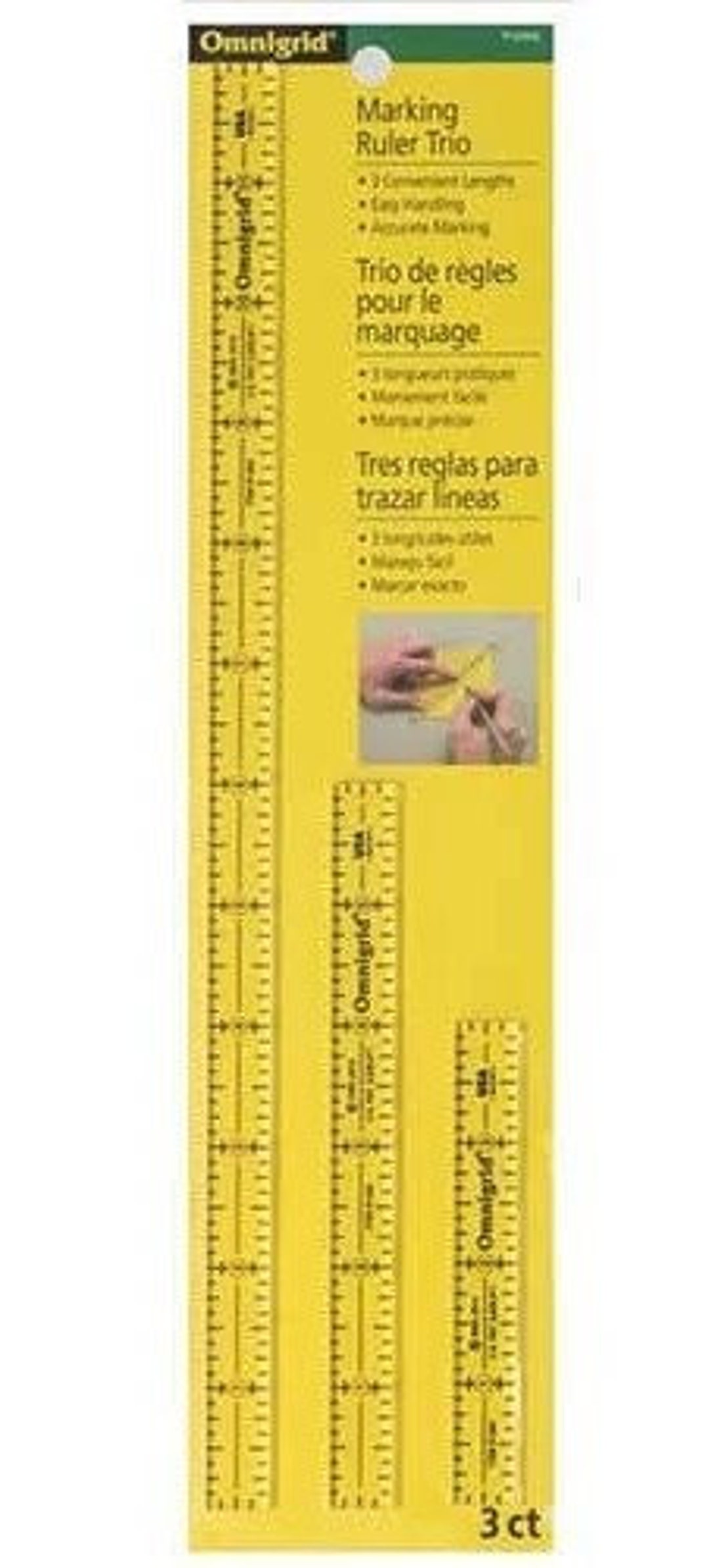 Omnigrid Marking Ruler Trio 3 Sizes 12 6 4 Etsy omnigrid-marking-ruler-trio-3-sizes-12-6-4-etsy