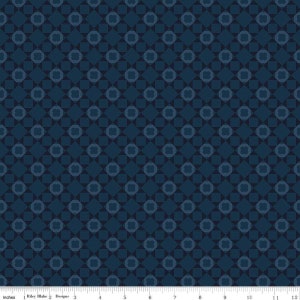 Huckleberry Saltbox Tile Oxford by Karen Walker for Riley Blake - C14352 Oxford - Yardage