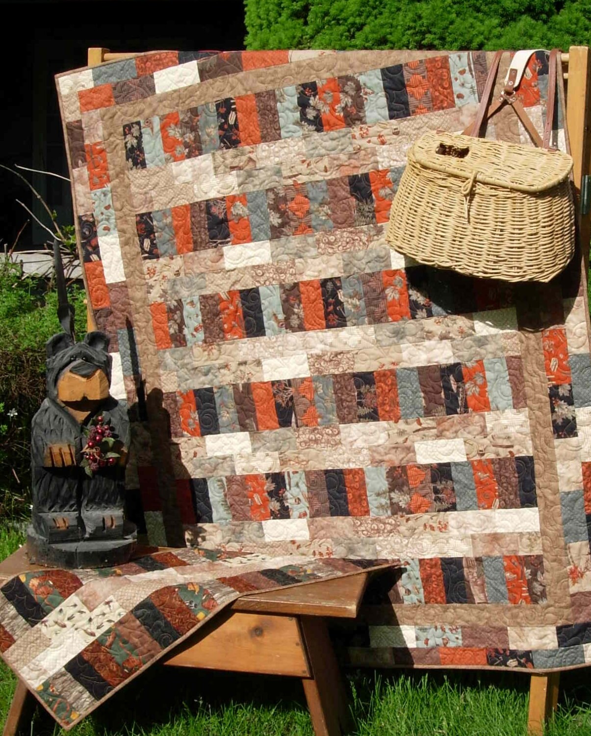 Running Rails Quilt Quilt Pattern Rails and Trails Lap Quilt & Runner Jelly - Etsy