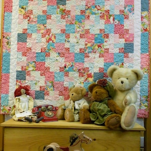 Candy Corners Quilt Pattern -  Multiple Sizes - Layer Cake & Fat Quarter Friendly PDF INSTANT DOWNLOAD -  Easy