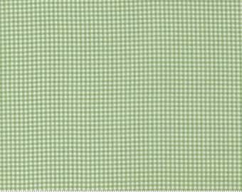 I Believe In Angels Tiny Gingham Check by Bunny Hill Designs  for Moda 3006 14 Mistletoe - Yardage