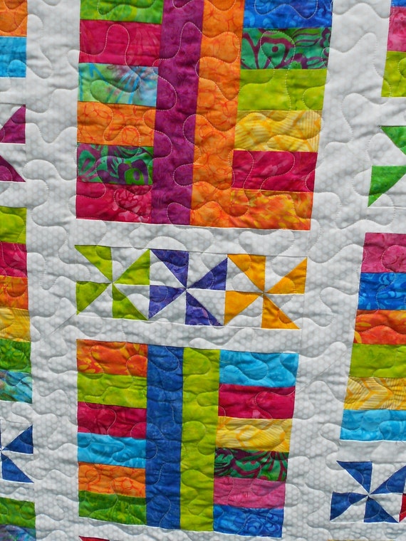 Baby Quilt Pattern Layer Cake Pattern Saturday in the Park Hard Copy Version FREE SHIPPING Etsy Canada