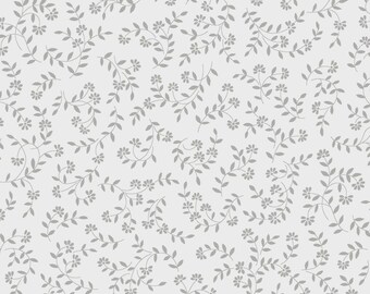 Quilter's Flour 3 -White Vine Pigment by Henry Glass - 9944-01W  - Yardage