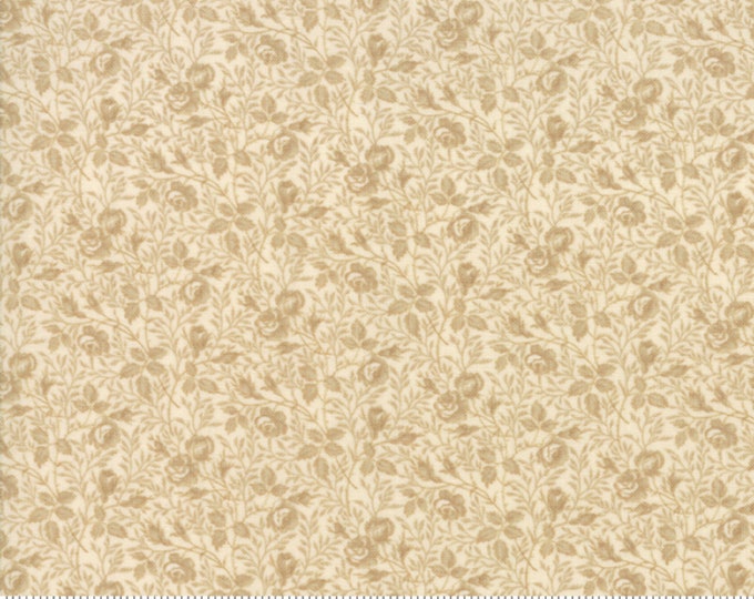 Cinnaberry by 3 Sisters for Moda Tan Tonal Floral Fabric Etsy