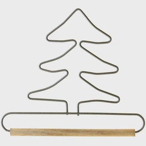 7 1/2" Wire Single Tree with Dowel Quilt - Craft Holder - Hand Crafted in USA by Ackfeld Manufacturing