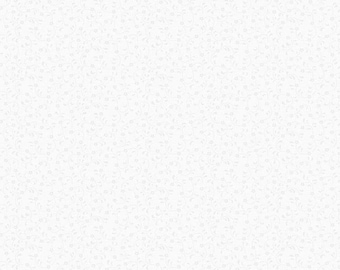 Floret Basic White Tonal Fabric Riley Blake  - Yardage
