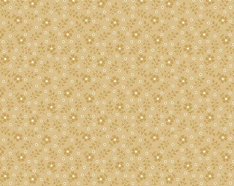 Midnight Garden Flower Texture Dijon by Gerri Robinson for Riley Blake C12545 Dijon - Yardage