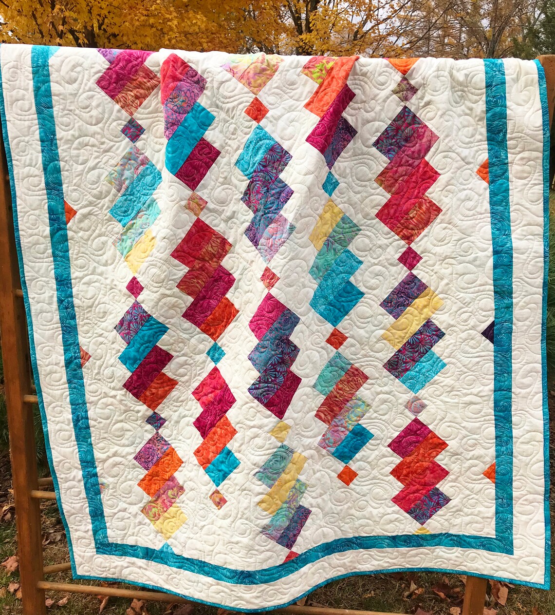 Rotini Twist Jelly Roll Quilt Pattern PDF INSTANT DOWNLOAD Etsy