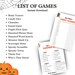 Halloween Game Bundle | 13 Printable Games | Download Instantly ...